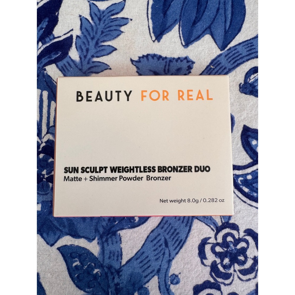 Beauty For Real Sun Sculpt Weightles Bronzer Duo Good Day Sunshine Matte Shimmer